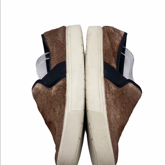 VINCE GUC Berlin Brown Calf Half Slip On Sneakers - Picture 13 of 14